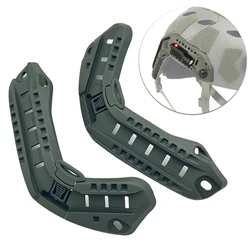 Riel guía lateral para casco táctico MICH2000, riel de montaje para casco de arco, accesorios adaptadores para casco Airsoft Mich 2000