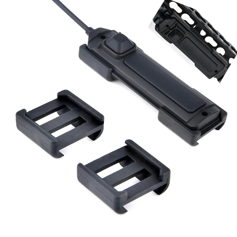 Nuevo PEQ15 DBAL-A2 punto rojo mira láser interruptor de presión remota 2,5/3,5 enchufe apto para riel Picatinny de 20mm accesorios de caza - imagen 2