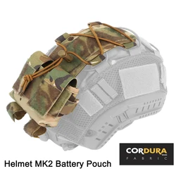 NVG MK2 contrapeso táctico portabaterías de casco con velcro