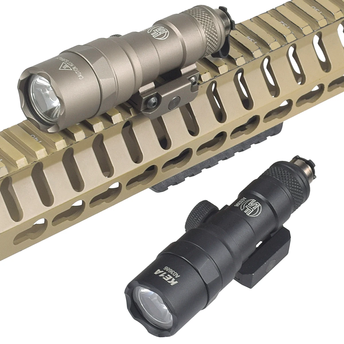 Linterna SureFire M300 M600 con interruptor de presión remoto UNIDAD AXON compatible con luz de armas tácticas Airsoft de caza con riel de 20mm - imagen 5