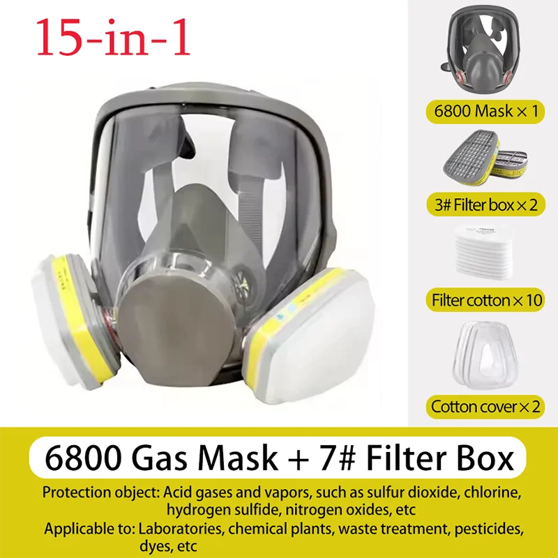 Acid Gas15 Piece Set