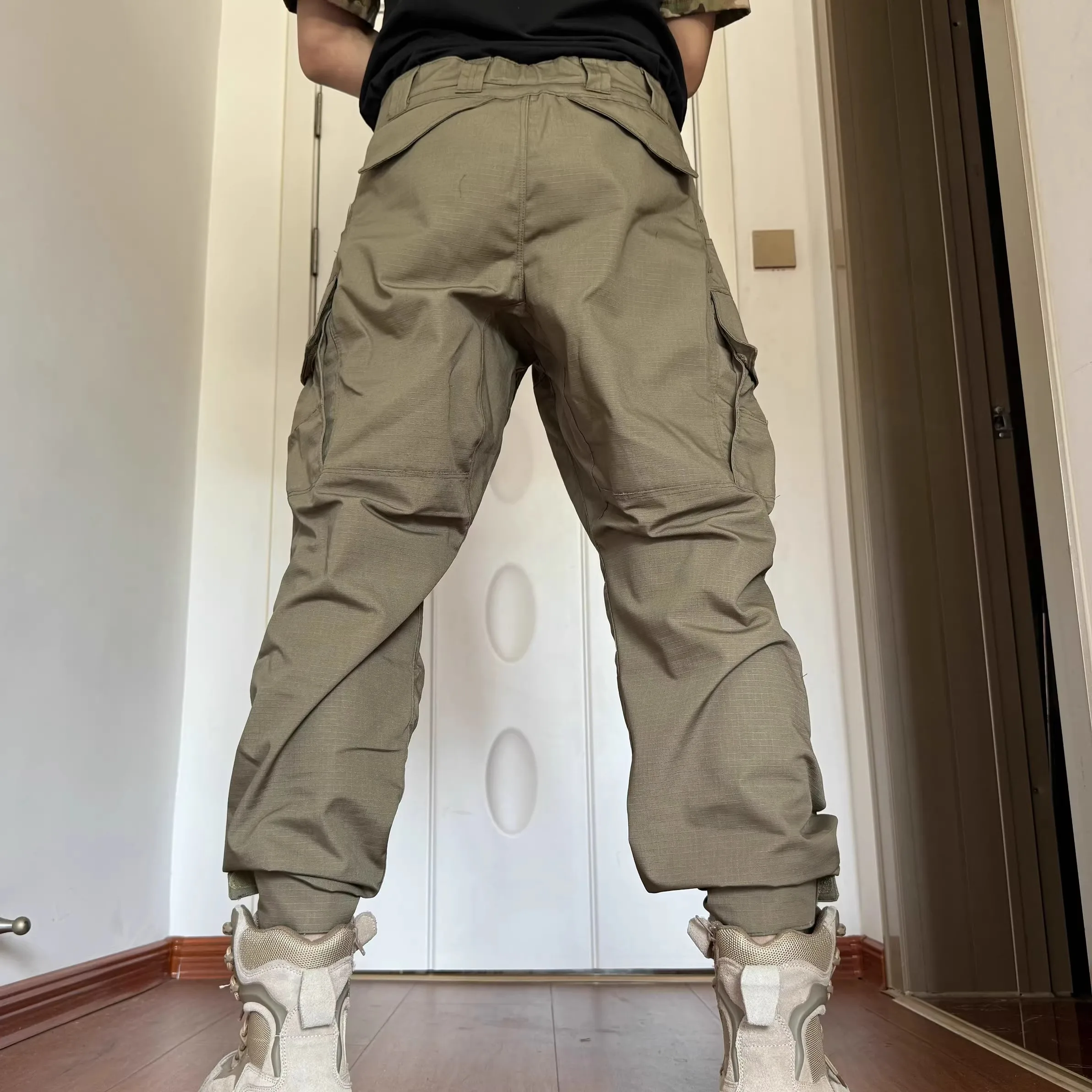 Pantalones de asalto tácticos para hombre, pantalones de adiestramiento al aire libre resistentes a los arañazos, pantalones de trabajo, pantalones de combate y montañismo - imagen 3