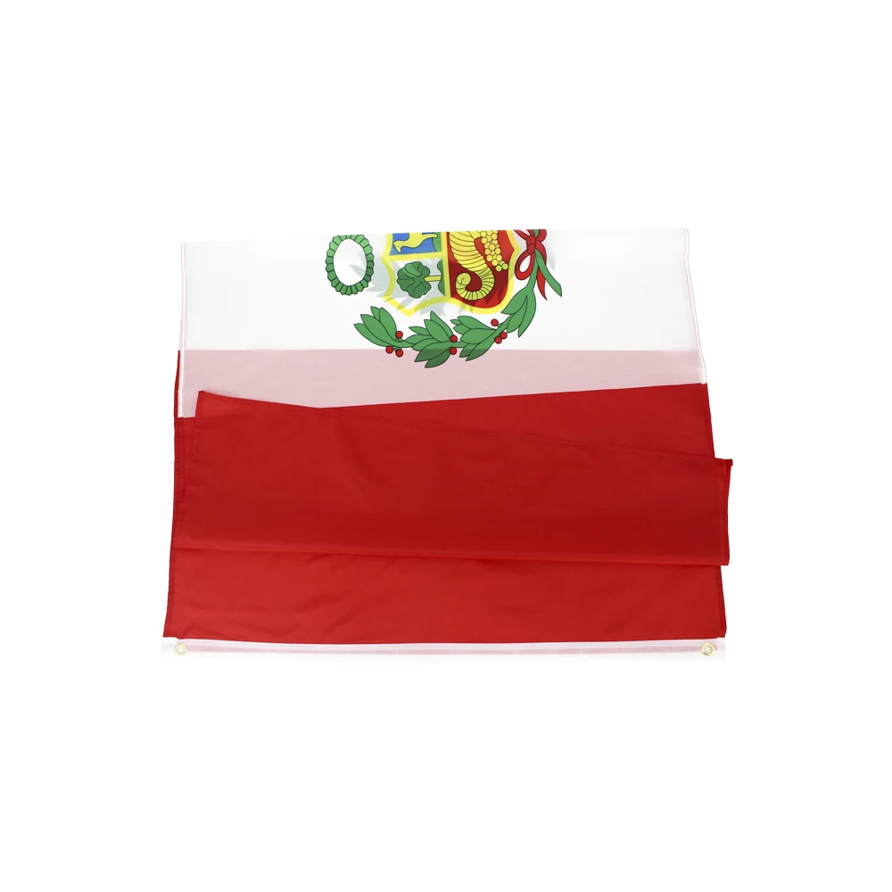 Bandera Peruana decorativa para exterior e interior
