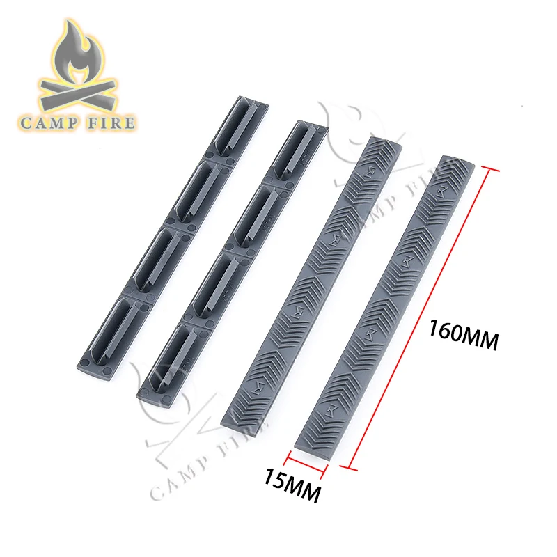 KEYMOD-Kit de montaje de Panel de riel MLOK, cubiertas de riel para montaje de juguete al aire libre, AR15, M4, accesorios, M300, M600, X300, PEQ15, DBAL-A2, NGAL - imagen 2