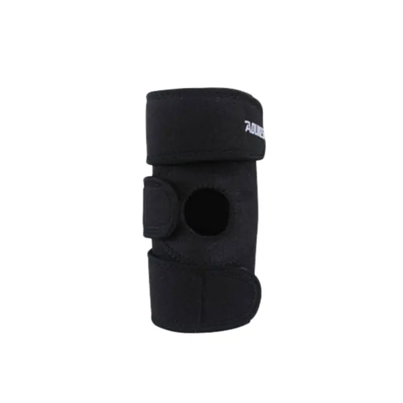 Rodillera elástica ajustable para baloncesto y fútbol, protector de Seguridad, 1 unidad - imagen 2