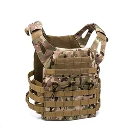 Chaleco táctico JPC – sistema MOLLE para caza y entrenamiento