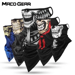Braga táctica multifuncional calavera – Cubrecuello para caza y outdoor