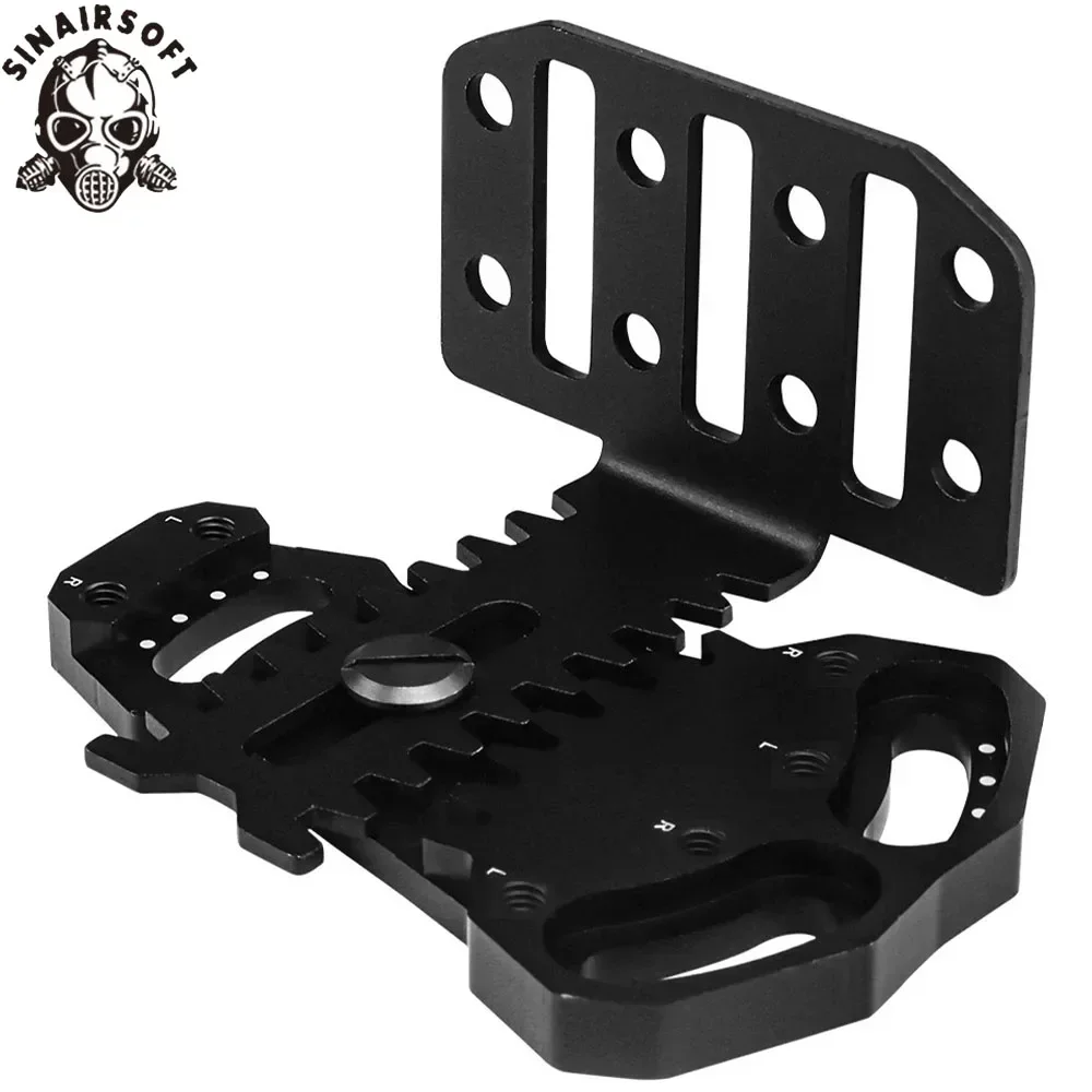 Funda táctica con placa de Cant negativo, adaptador de soporte de placa Ncp2 para funda Airsoft, equipo de extensión Qls - imagen 3
