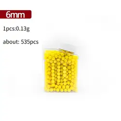 Proyectiles de goma flexible 6-8 mm – Entrenamiento táctico