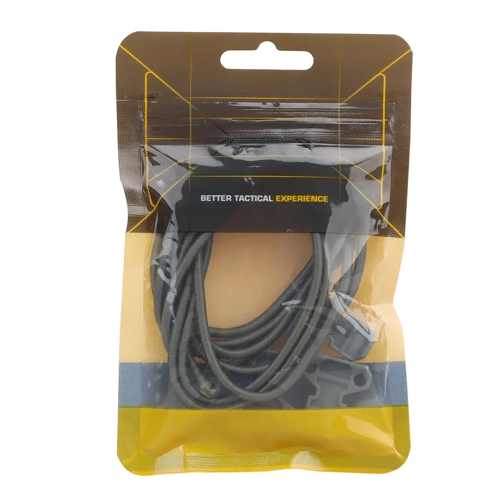 Retenedor de cordón de choque ajustable para revista táctica y lengüeta de tracción correas de retención elásticas de extracción rápida para chaleco con bolsa Mag superior abierta - imagen 5