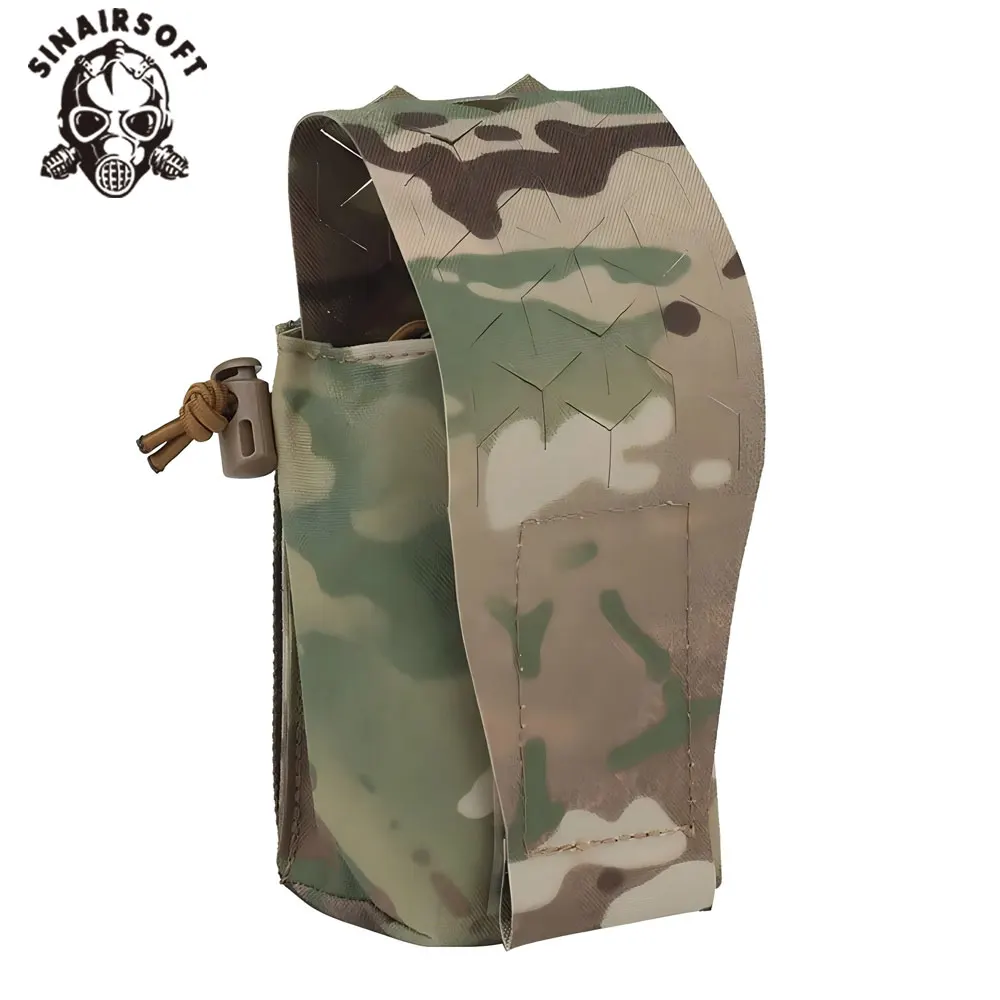 SINAIRSOFT Universal SPUD revista bolsa para AK47 M4 Rifle 5,56 7,62 Mag MOLLE Compatible táctico pecho Rig chaleco accesorio