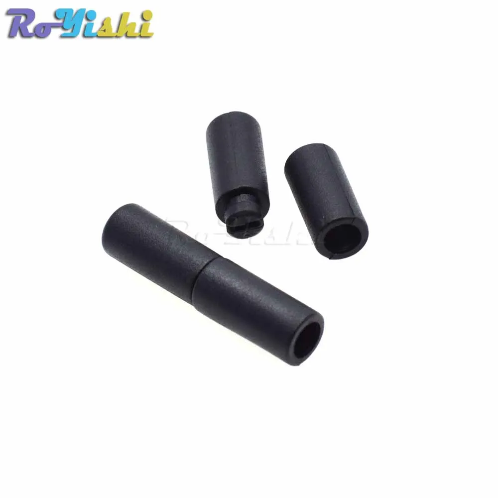 Conectores de plástico negro para cordones de cinta, separadores de seguridad Pop, 10 unids/paquete - imagen 4