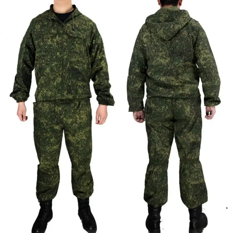Traje de uniforme de combate de camuflaje ruso ATFG EMR, flor blanca, flor amarilla SS, bata táctica, chaqueta con capucha transpirable, pantalones - imagen 5
