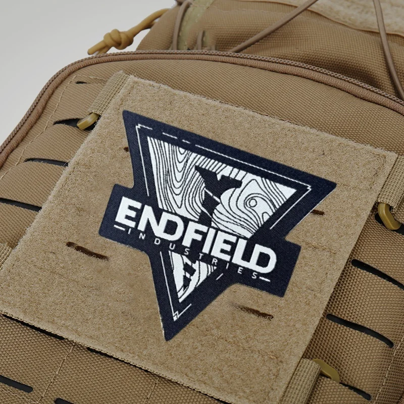 Parche de impresión ENDFIELD, brazalete táctico, capítulo moral, gancho, parches militares, accesorios para mochila, pegatinas para ropa - imagen 2