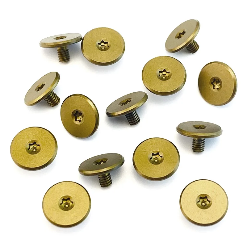 Tornillos Torx T8 M2.5 acero inoxidable 416 para mango de cuchillo - imagen 4
