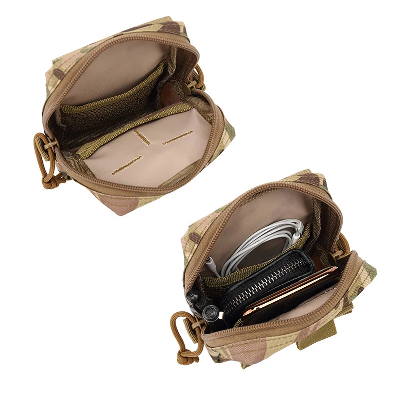 Bolsillo táctico para teléfono móvil, bolsa de ventilador militar multifunción para deportes al aire libre, bolsa de alpinismo, accesorios de almacenamiento - imagen 5