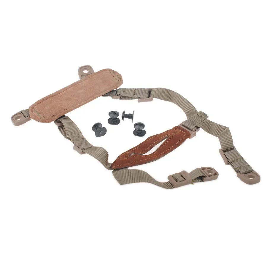 Hebilla ajustable FMA MICH, accesorios para casco, sistema de retención, almohadilla protectora con correa H-Nape - imagen 4