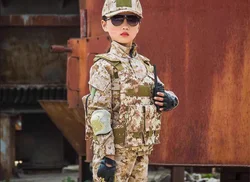 Uniforme táctico infantil camuflaje EMR fuerzas especiales