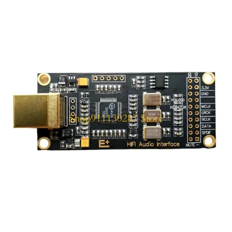 J1HC SA9227 HIFI USB Decoders DAC Tarjeta DAC Tarjeta expansión 24 bits 384kHz USB - imagen 2