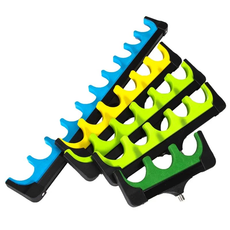 Soportes de caña de pescar de 10 agujeros, soportes de varilla de mar, torreta Eva, sección Universal, soporte de barra transversal, soporte de enchufe de tierra de varilla grande - imagen 4