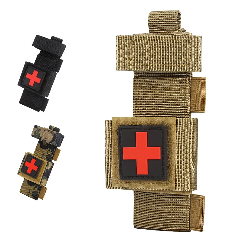 Kosibato-Kit de primeros auxilios Molle, cinturón de bolsa, torniquete rápido, cizalla médica, gato, accesorios de equipo táctico multifunción - imagen 2