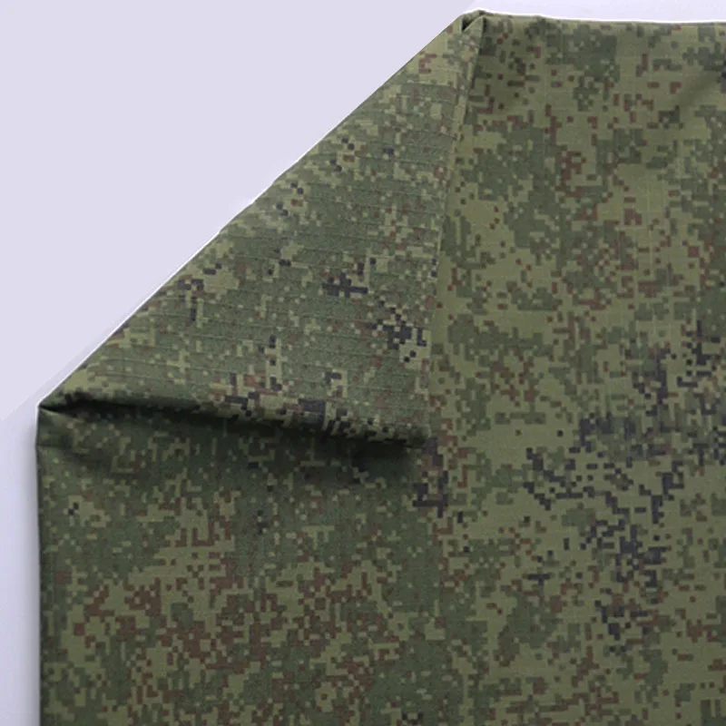 Tela de camuflaje EMR rusa a cuadros, Material de poliéster-algodón, 1,5x1m - imagen 5