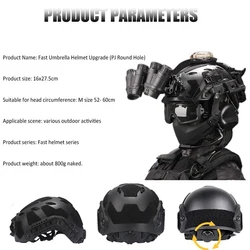 Casco Airsoft máscara gafas visión nocturna auriculares comunicación
