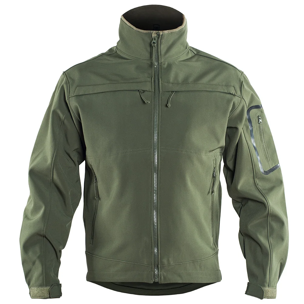Chaqueta táctica militar de camuflaje para hombre, cortavientos Softshell impermeable, chaqueta de Safari del ejército, ropa de caza Airsoft, Invierno - imagen 4