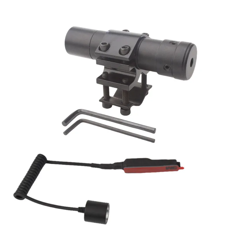 Mira láser de punto rojo sin batería con montaje en riel Picatinny de 11/20 mm - imagen 5