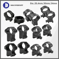 Discovery 1 montura visor rail cola de milano – Bajo perfil para caza