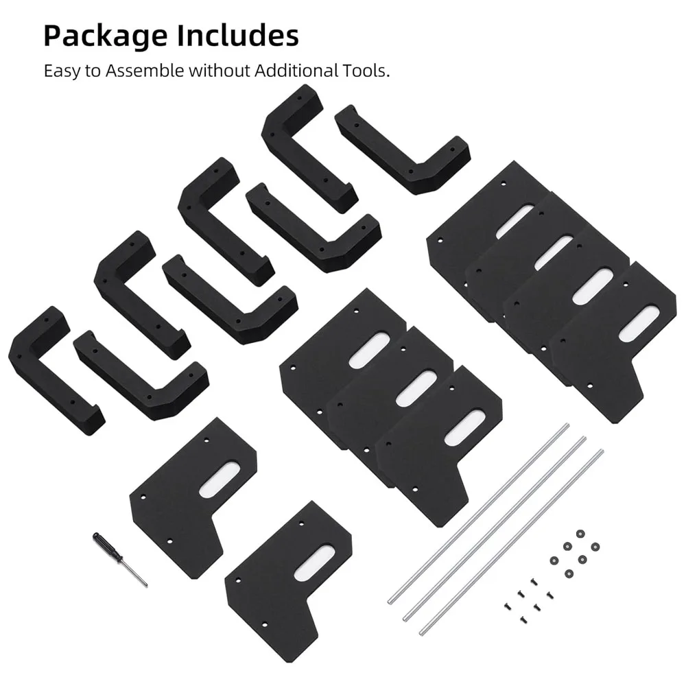 Estante para pistola con 8 ranuras, estante de exhibición para pistola de espuma, soporte para revistas Glock, almacenamiento de pistola, soporte para arma de espuma EVA suave - imagen 5