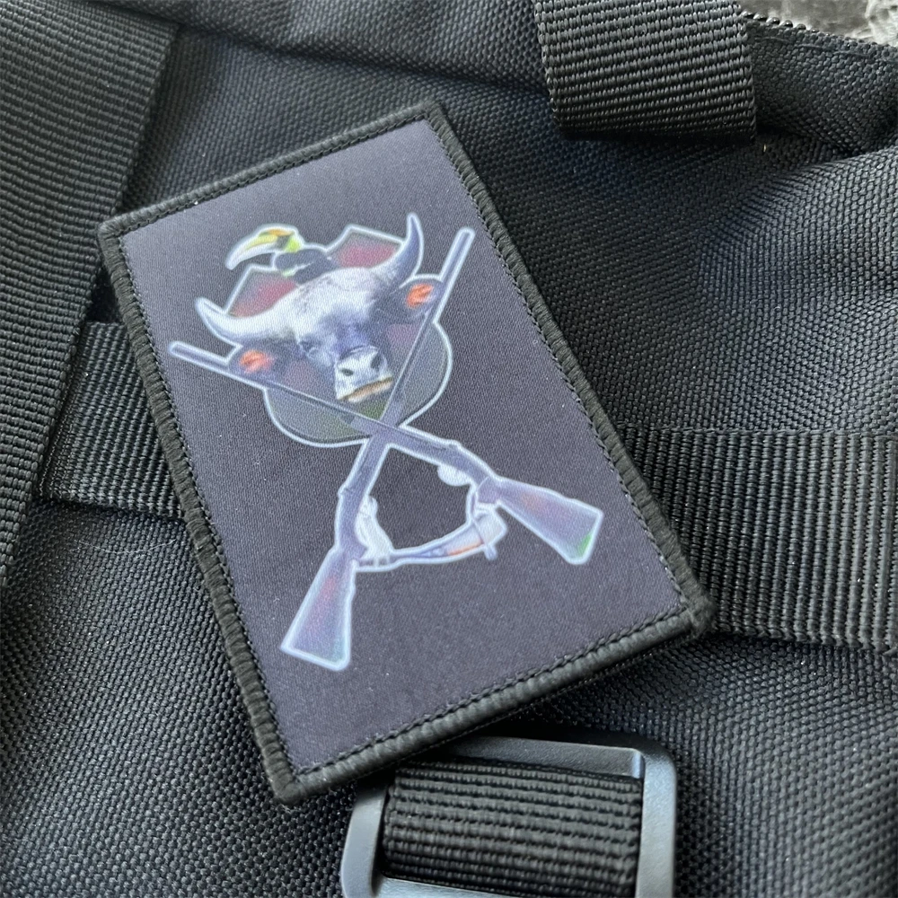 Parches de emblema de moral de la bandera de Israel, brazalete táctico, insignia del ejército militar, pegatinas impresas de gancho y bucle para mochila - imagen 2