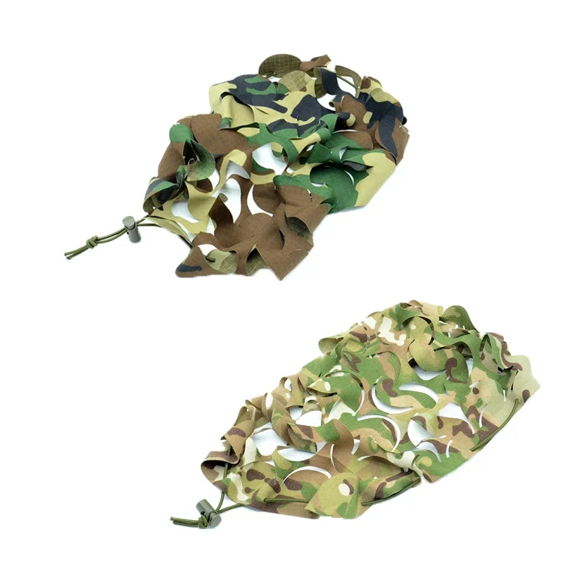 Cubierta táctica para casco Airsoft, cubierta para casco militar de camuflaje para accesorios militares Fast MH PJ BJ Paintball - imagen 3