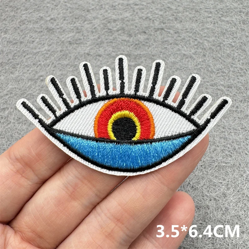 Parches bordados de corazón de coche de dibujos animados para ropa, parches para planchar en ropa, parche de cereza de caramelo DIY para pegatina de ropa - imagen 5