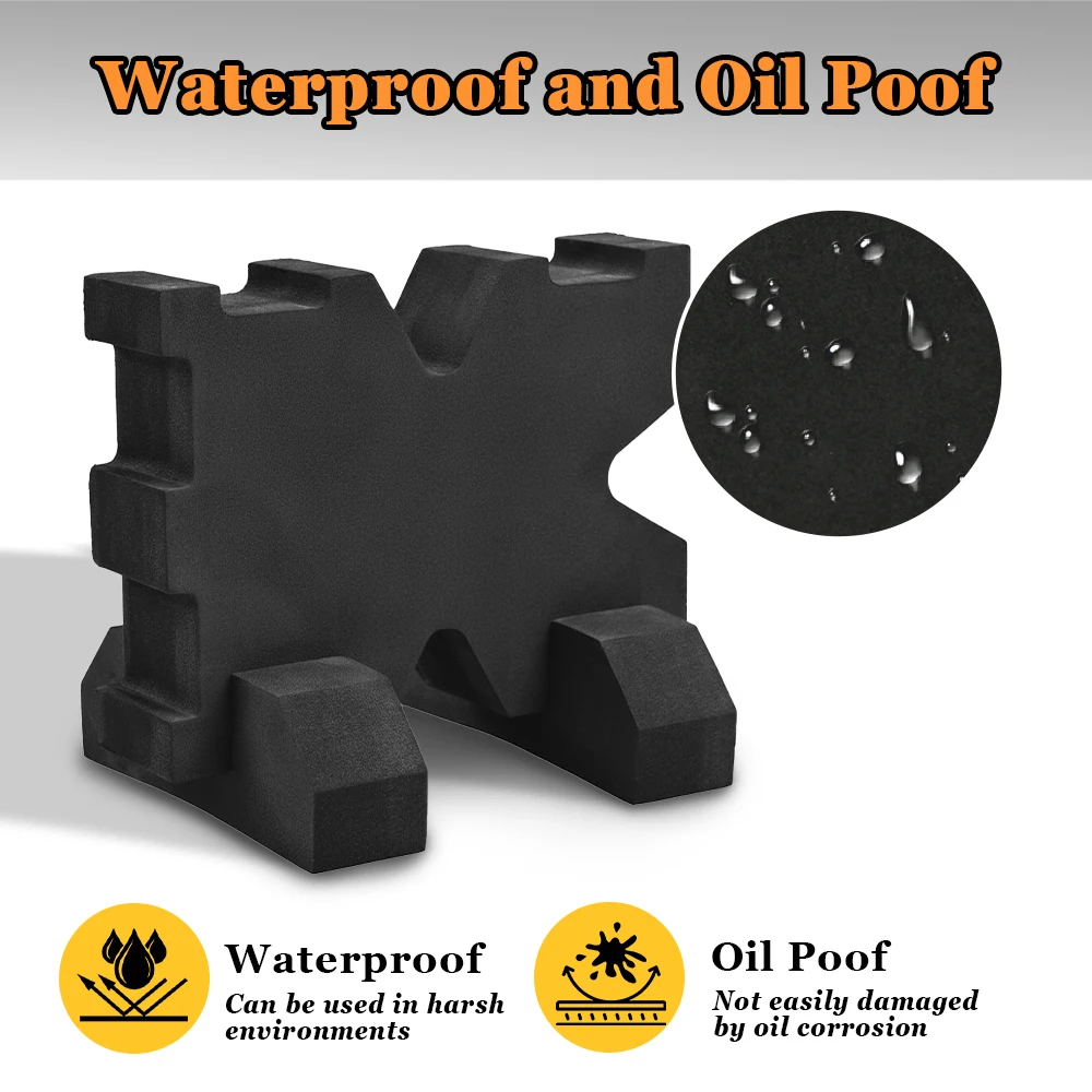 Soporte de tiro de espuma EVA, banco X-Block, soporte para Rifle, banco de tiro con Base, estante para Rifle, escopeta, accesorios para pistola de caza - imagen 3