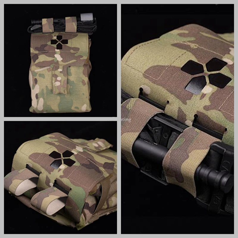 Soporte de torniquete al aire libre, accesorio de combate, correas elásticas tácticas, herramientas de mano MOLLE, bolsa de torniquete para acampar - imagen 2