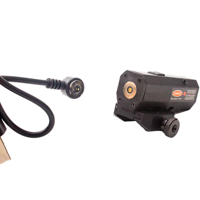 Mira láser de punto rojo recargable con carga USB apta para mira láser de montaje en riel de 20 mm - imagen 5