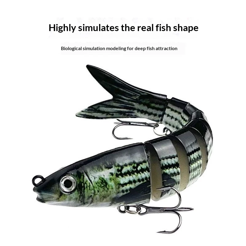 Kit completo señuelos pesca duras y blandas para lubina, lucio y perca