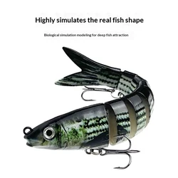 Kit completo señuelos pesca duras y blandas para lubina, lucio y perca