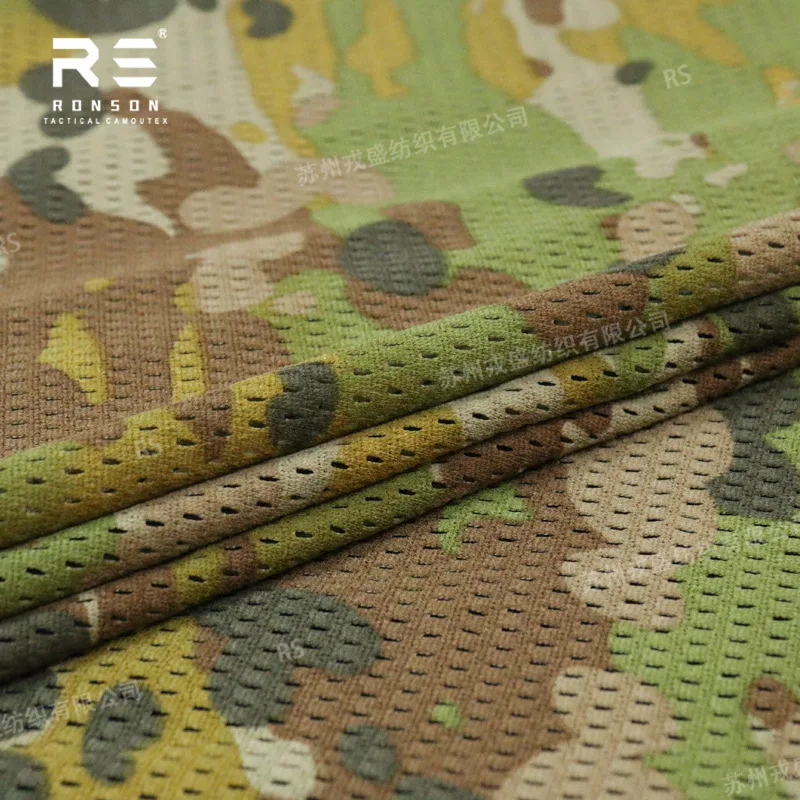 AMCU nuevo camuflaje australiano 120g tela de malla transpirable ligera tela tejida con aguja tela exterior táctica anti roja - imagen 5