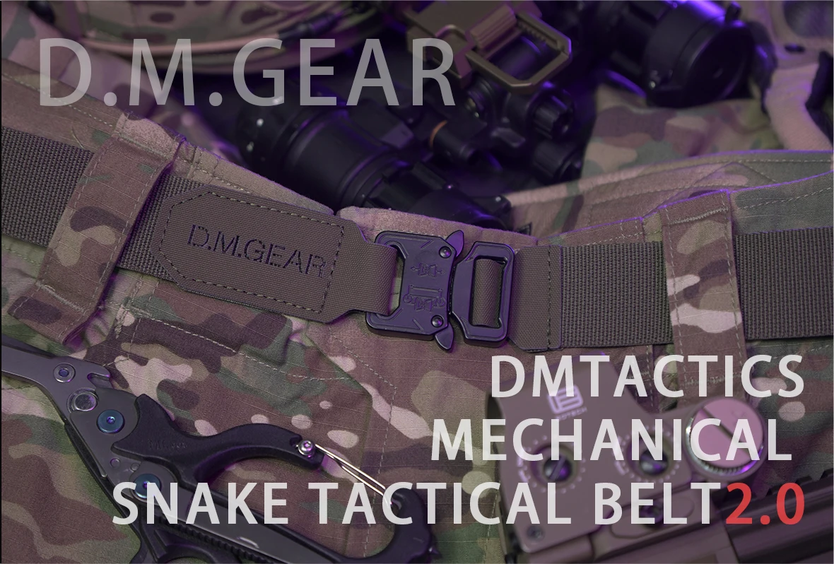 Cinturón Táctico - Vista completa