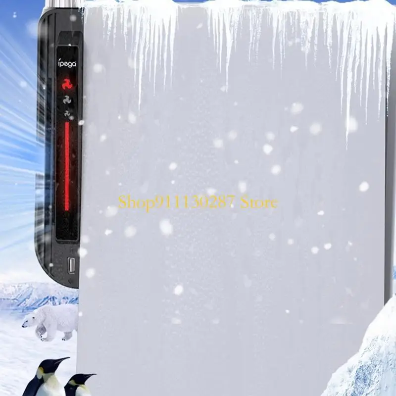 Extractor ABS J1HC, ventilador refrigeración práctico, luz indicadora temperatura para consola - imagen 2