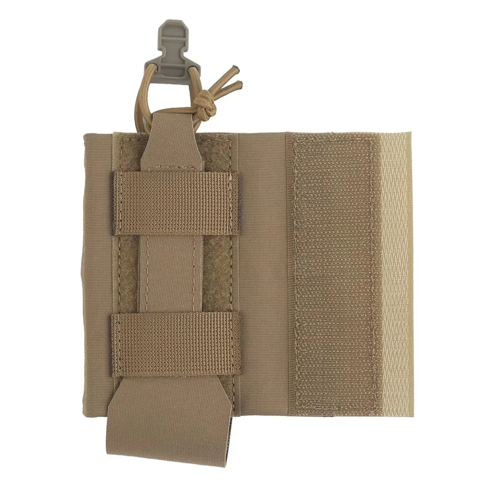 Bolsa lateral estilo R con soporte de grifo mágico para aparejo de pecho portador de placa, verde Ranger, bolsa táctica, bolsa lateral 5,56, bolsa de Radio Molle - imagen 5