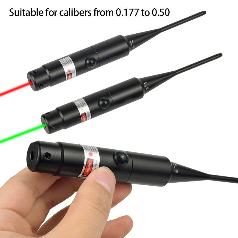 Calibrador láser Lambul verde y rojo, calibrador de aleación de aluminio, calibrador láser sin giro, adaptador 18, instrumento de puntería transfronterizo - imagen 2