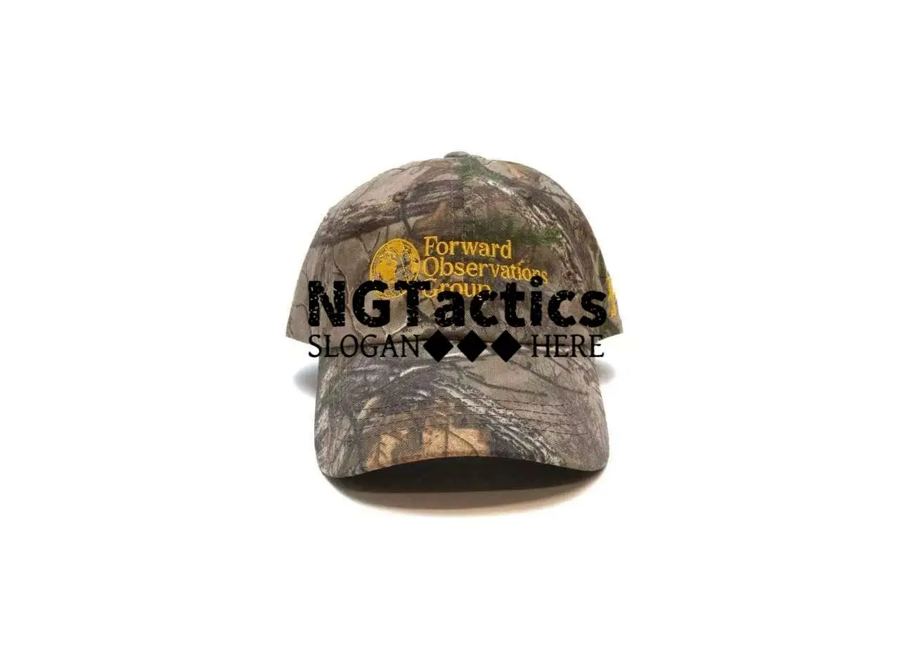 Forward Observations Group Gorra Táctica Camuflaje Árbol Muerto - imagen 2