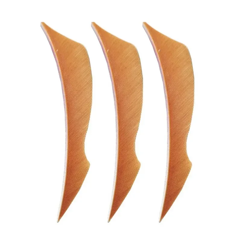 Flecha de carbono para tiro con arco, plumas de pavo de 4 pulgadas con forma de picadura de ala derecha, 50 unidades por lote - imagen 3