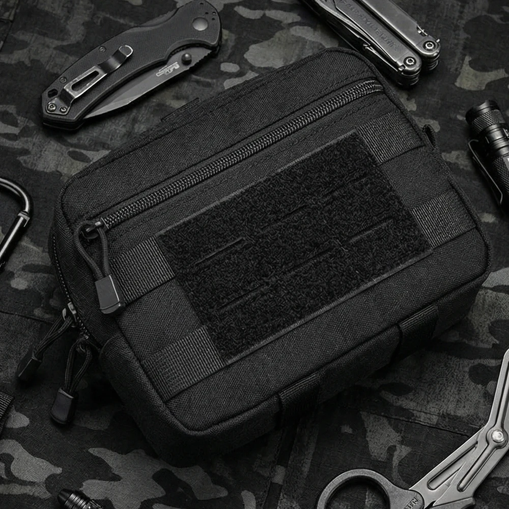 Bolsa táctica MOLLE EDC organizadora de cintura en nailon - imagen 4