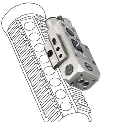 WADSN CQBL-1 mira punto rojo verde azul IR, rail de 20 mm para Airsoft