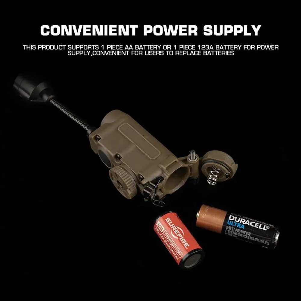 Luz táctica para casco Airsoft, modo rojo/verde/azul/blanco/IR, multiusos, para caza al aire libre, Camping, luz de señal de supervivencia de emergencia - imagen 5