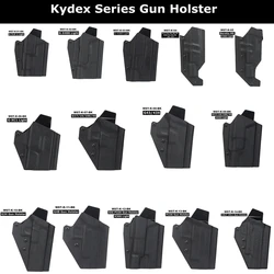 Funda Kydex Beretta 1911 Glock 17-19 liberación cinturón